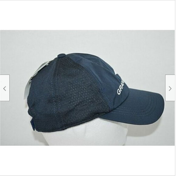 NWT Grand Slam Performance Mesh Golf Hat Navy - Picture 6 of 8